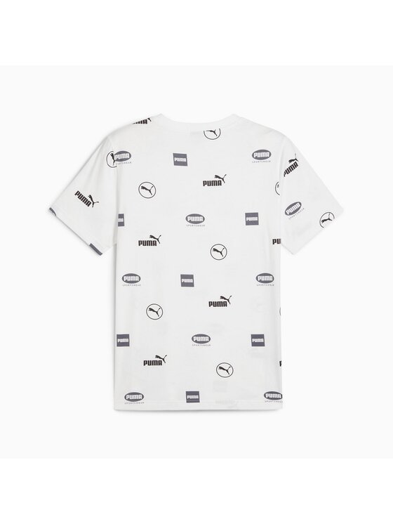 Puma Puma T-Shirt 681739 Biały Regular Fit