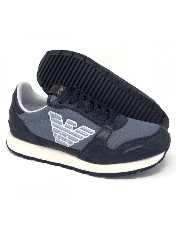 Emporio Armani Emporio Armani Sneakersy X4X215 XL199 A533 Czarny