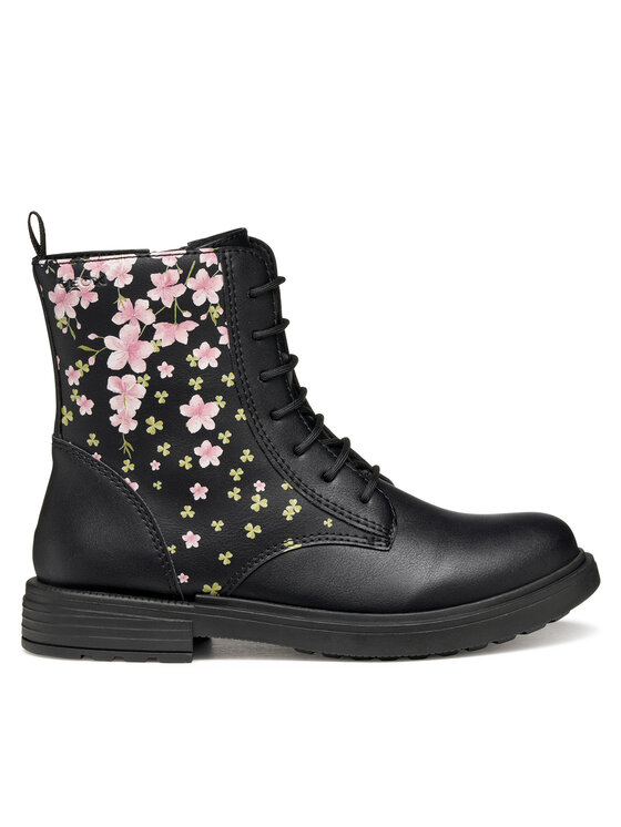 Geox Geox Zimski škornji J Eclair J049QD 00454 C0724 S Črna