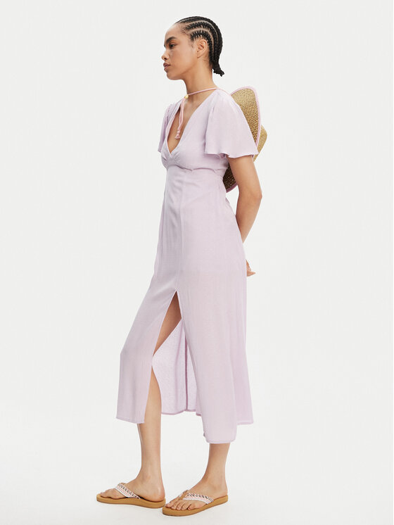 Billabong Billabong Sukienka letnia Jet Set EBJWD00134 Fioletowy Regular Fit
