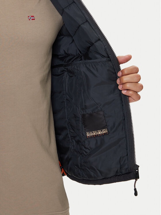 Napapijri Napapijri Zimní bunda A-Gesar H NP0A88U3 Černá Regular Fit