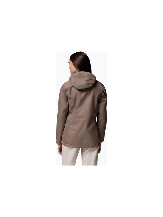 Columbia Columbia Kurtka przeciwdeszczowa Pouring Adventure III Jacket 2117191254 Szary Regular Fit