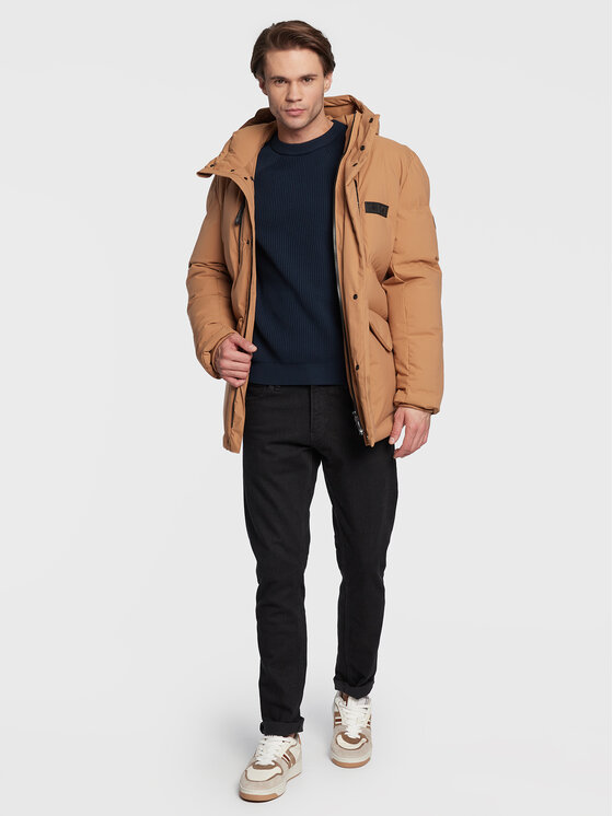 North Sails North Sails Μπουφάν χειμωνιάτικο MASERATI Pacifico 450124 Καφέ Regular Fit