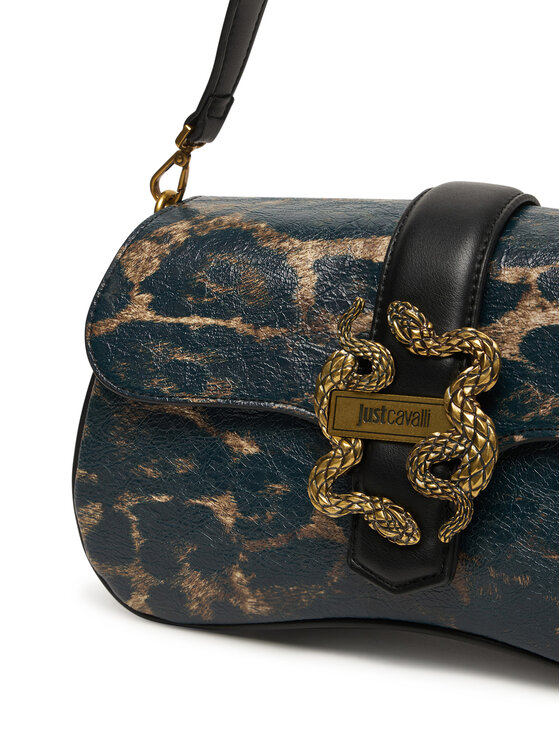 Just Cavalli Just Cavalli Дамска чанта Iconic Snakes 81RA4BA1 ZSE80 Черен