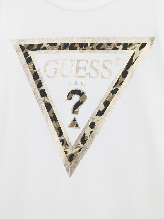Guess Guess Särkpluus J6BI02 K5771 Valge Regular Fit