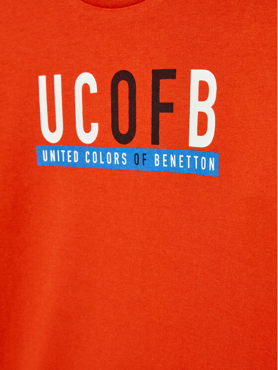 United Colors Of Benetton United Colors Of Benetton Bluse 3I1XC105U Rot Regular Fit