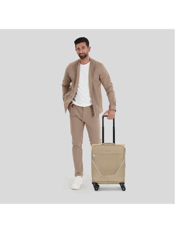 Stratic Stratic Walizka kabinowa 276302 Szary