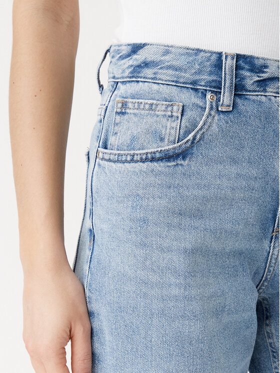 ONLY ONLY Jeansy Ella 15337154 Niebieski Straight Fit