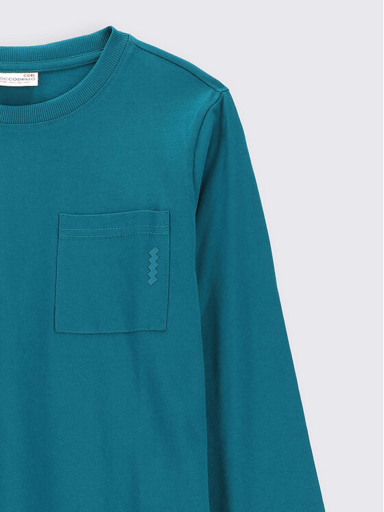 Coccodrillo Coccodrillo Блузка ZC2143101BAB Голубий Regular Fit