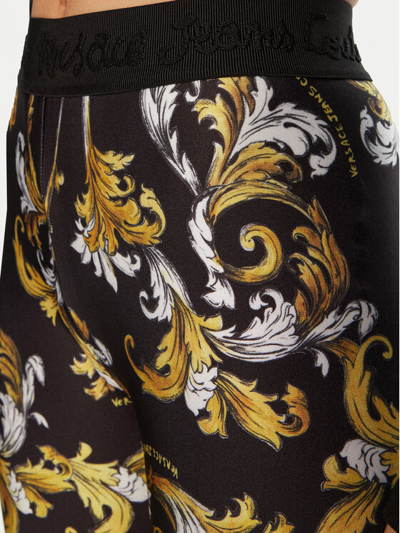 Versace Jeans Couture Versace Jeans Couture Cyklistické šortky 78HAC106 Čierna Slim Fit