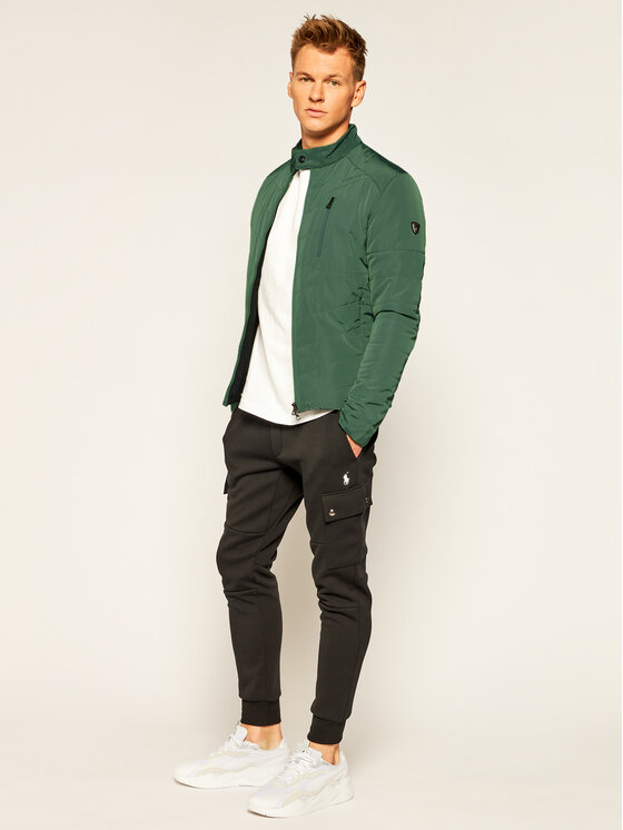 EA7 Emporio Armani Giubbotto piumino 8NPB05 PNN7Z 1858 Verde Regular Fit •  Modivo.it