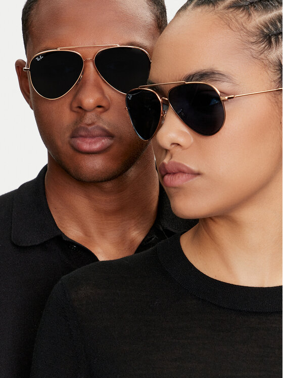 Ray-Ban Ray-Ban Napszemüveg Aviator Reverse 0RBR0101S 92023A Rózsaszín aranyozás