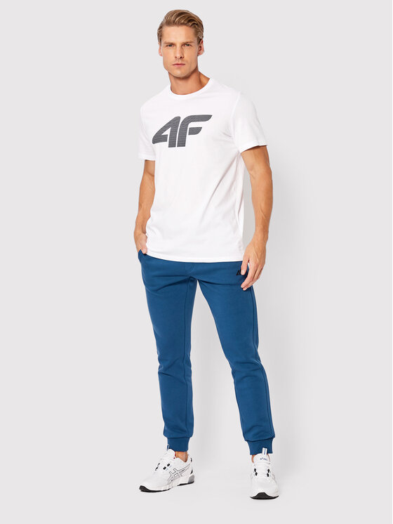 4F 4F Футболка H4Z22-TSM353 Білий Regular Fit