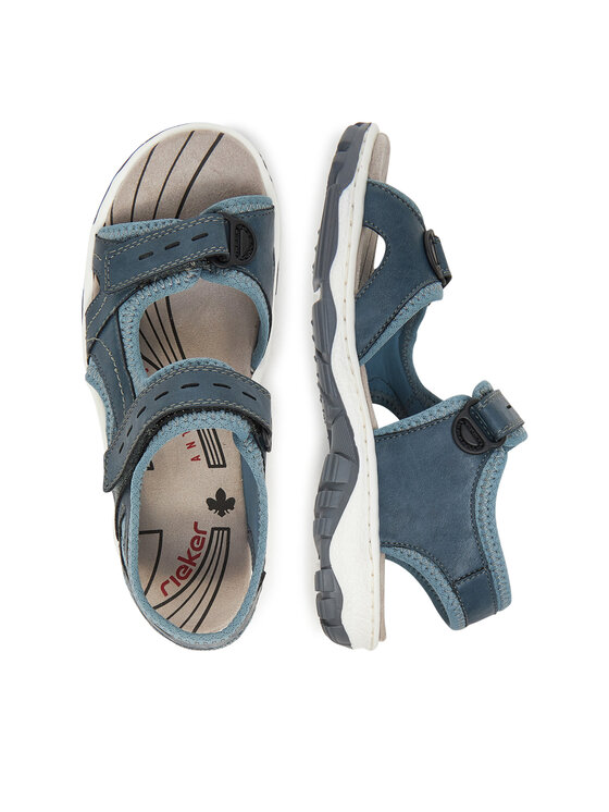 Rieker Rieker Sandali 68866-12 Modra