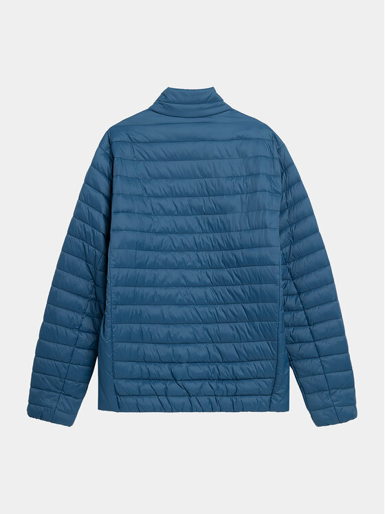 4F 4F Prijelazna jakna 4FAW23TDJAM239 Plava Regular Fit