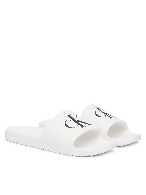 Calvin Klein Calvin Klein Plätud 3 Slide Molded Eva HM0HM02335 Valge