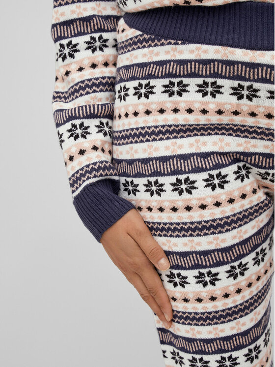 Vila Vila Pantaloni in maglia Spirit 14081830 Multicolore Regular Fit