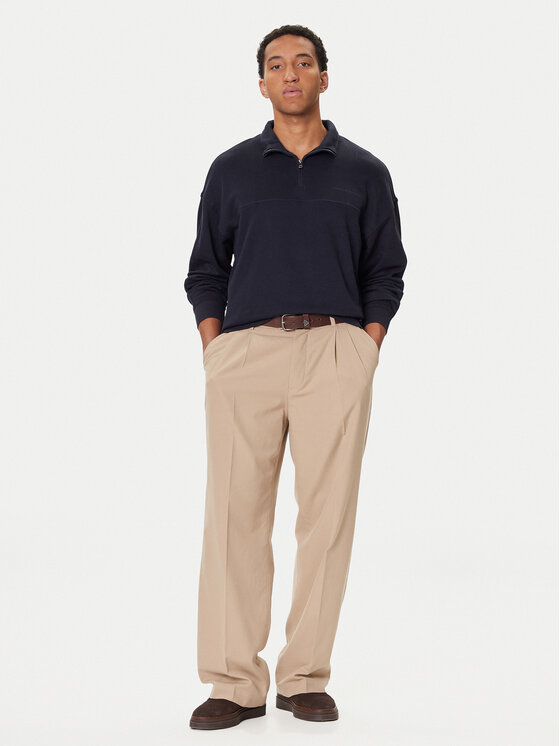 Tommy Hilfiger Tommy Hilfiger Mikina UM0UM03626 Tmavomodrá Regular Fit