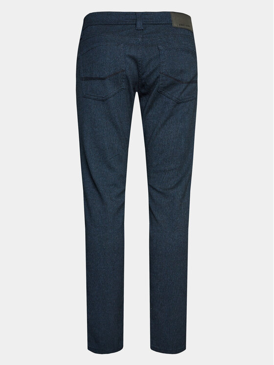 Pierre Cardin Pierre Cardin Pantaloni di tessuto C3 34540. 1033 Blu scuro Regular Fit