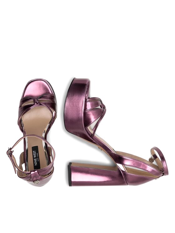 Nine West Nine West Sandały Aahida ZL23002CC Fioletowy