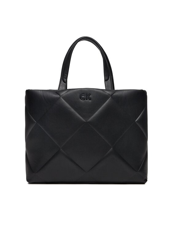 Calvin Klein Calvin Klein Дамска чанта Quilt K60K611893 Черен