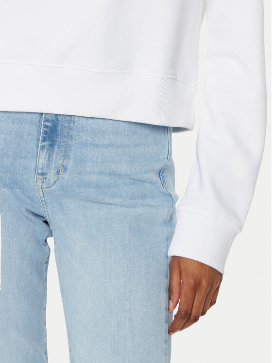 Guess Guess Суитшърт W5RQ29 K68I4 Бял Regular Fit