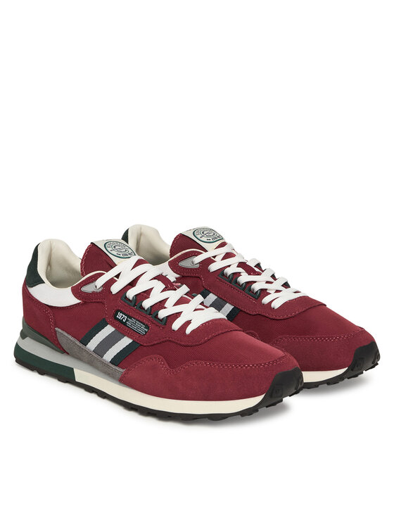 Pepe Jeans Pepe Jeans Sneakersy Kingston College M PMS400010 Bordowy