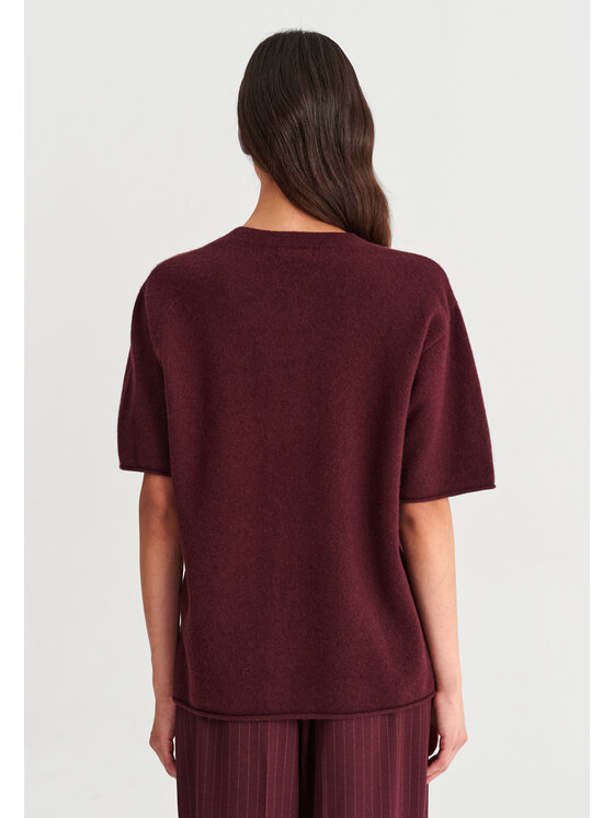 TATUUM TATUUM Sweter EFERIA Czerwony Classic Fit