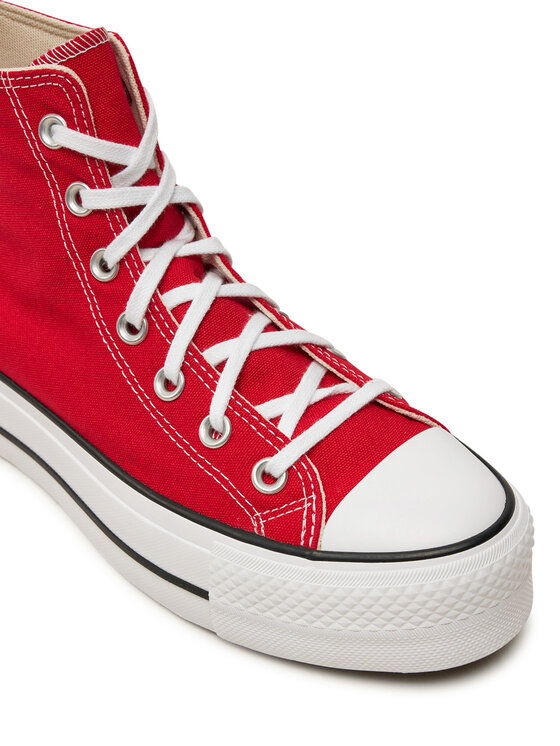 Converse Converse Scarpe da ginnastica Chuck Taylor All Star Lift Platform HI A09220C Rosso