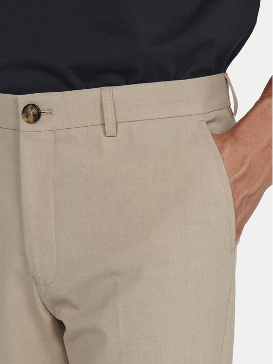 Matinique Matinique Medžiaginės kelnės 30205157 Smėlio Slim Leg