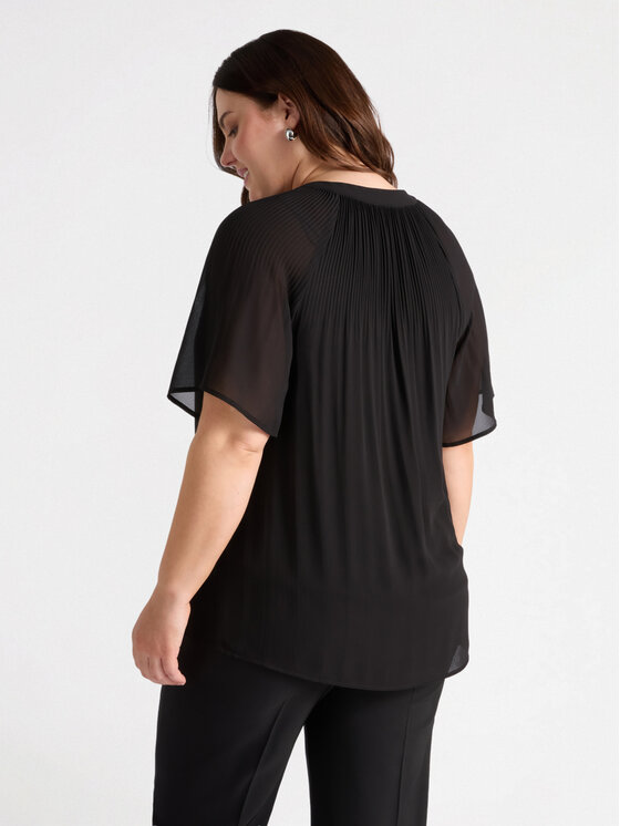 Fiorella Rubino Fiorella Rubino Bluzka 2757T002249N033 Czarny A-Line Fit