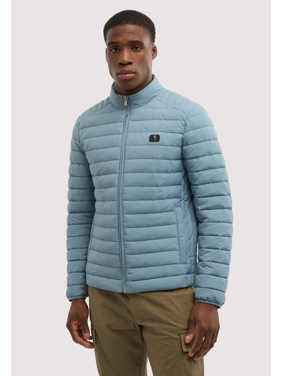 Trussardi Trussardi Giubbotto piumino F005M000036N024 Turchese Regular Fit