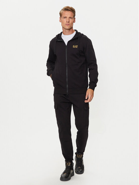 EA7 Emporio Armani EA7 Emporio Armani Bluză 8NPM33 PJVRZ 0208 Negru Regular Fit