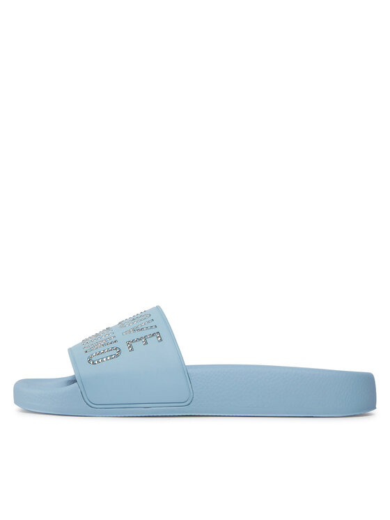 LOVE MOSCHINO LOVE MOSCHINO Klapki JA28122G1II13712 Błękitny