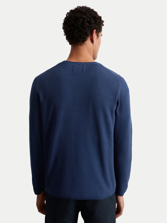 Marc O'Polo Marc O'Polo Sweter 526 5023 60080 Granatowy Regular Fit