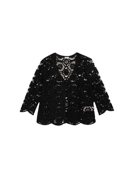 Oltre Oltre Cardigan M272J005006N033 Nero Baggy Fit