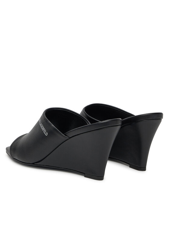 KARL LAGERFELD KARL LAGERFELD Natikače Rialto KL34400 Crna