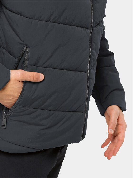 Jack Wolfskin Jack Wolfskin Žieminė striukė Karolinger Jkt 1207831 Juoda Regular Fit