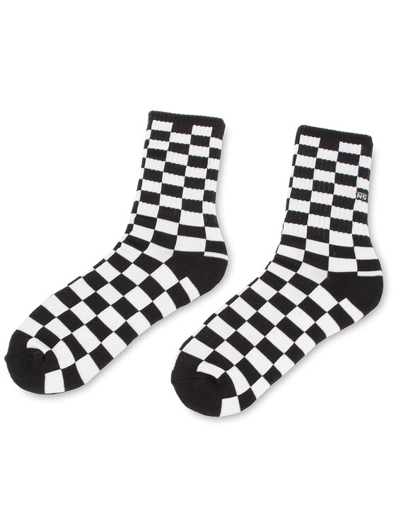 Vans Moške Visoke Nogavice Checkerboard Crew VN0A3H3OHU0 Črna