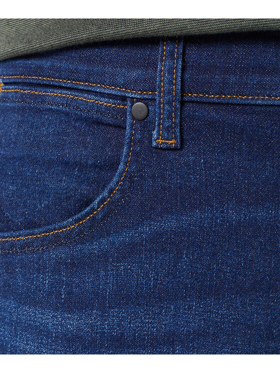 Wrangler Wrangler Jeansy 112350837 Granatowy Straight Leg
