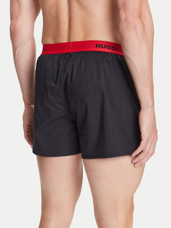 HUGO HUGO Set di 3 boxer 50532565 Nero