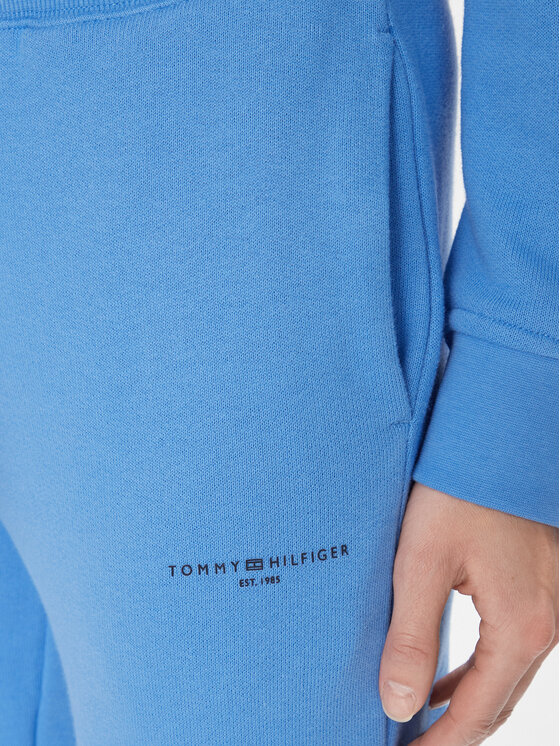 Tommy Hilfiger Tommy Hilfiger Долнище анцуг 1985 Tapered Mini Corp Swtpants WW0WW38690 Син Regular Fit