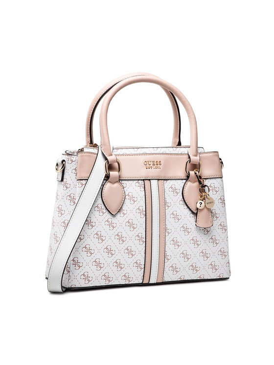 Guess Guess Τσάντα Kastina 3 Compartment Satchel HWSG84 05060 Λευκό