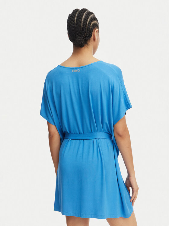 Liu Jo Liu Jo Φόρεμα παραλίας VA5164 JS360 Μπλε Relaxed Fit