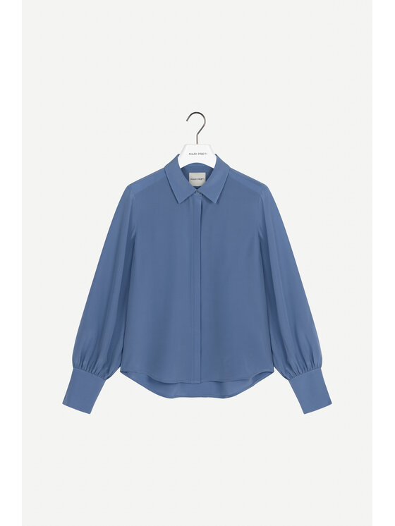 MARI PRETI MARI PRETI Blusa ISABELLE Blu Oversize