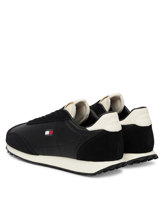 Tommy Jeans Tommy Jeans Αθλητικά Tjm Retro Runner Archive Mix Mat EM0EM01763 Μαύρο