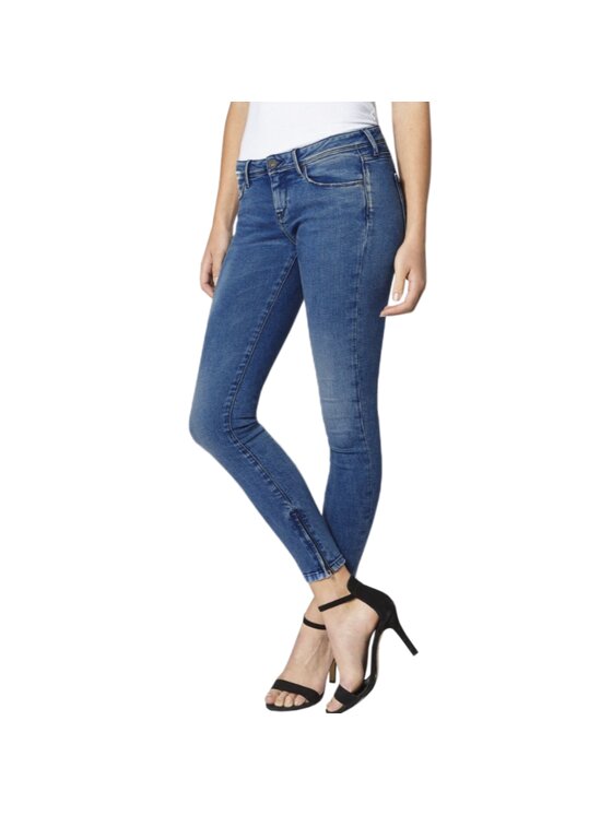Pepe Jeans Pepe Jeans Jeansy CHER Modrá Skinny Fit