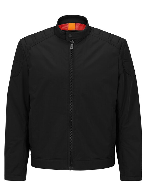 BOSS Boss Pārejas jaka 50492935 Melns Slim Fit