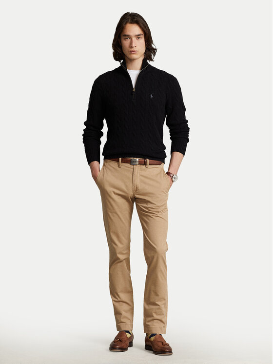 Polo Ralph Lauren Polo Ralph Lauren Sweater 710876766005 Fekete Regular Fit