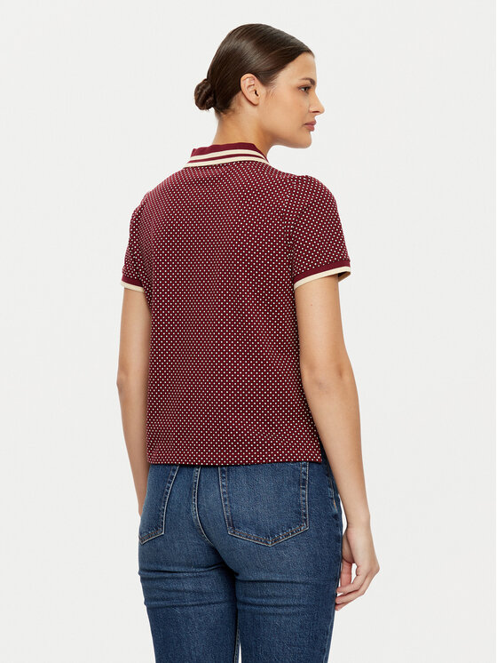 Tommy Hilfiger Tommy Hilfiger Polokošile WW0WW43928 Červená Slim Fit